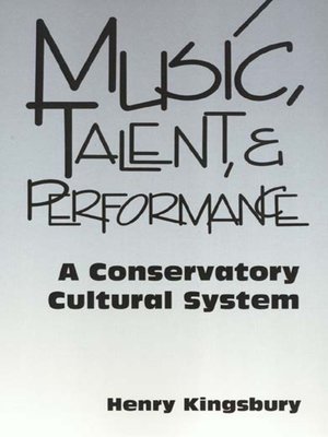 cover image of Music Talent & Performance